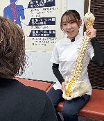 カイロプラクティックあさひのスタッフ 田代千晴